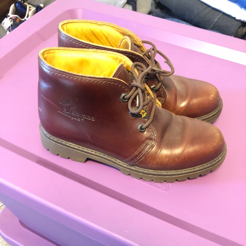 Havana Joe men’s Brown Leather Boots. Euro 39